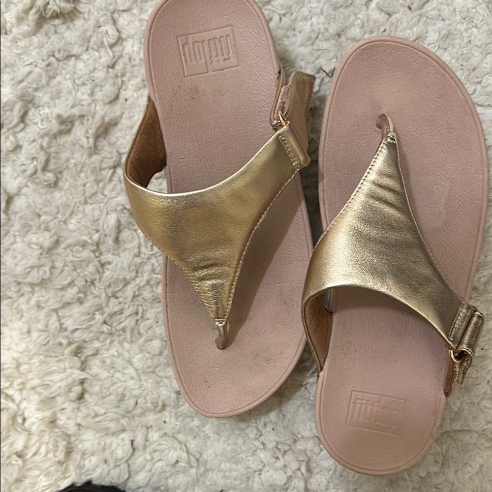 Rose Gold Fitflop Women's Sandals
